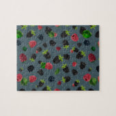 Himbeermuster 2 puzzle (Horizontal)