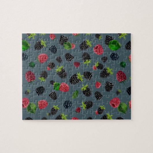 Himbeermuster 2 puzzle (Horizontal)