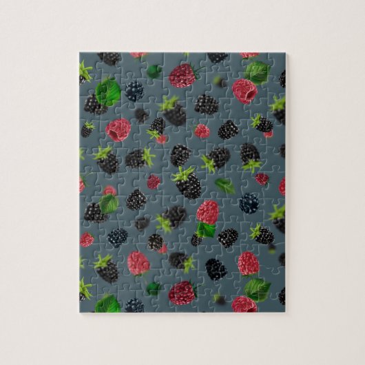 Himbeermuster 2 puzzle (Vertikal)