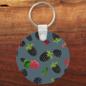 Himbeermuster 2 schlüsselanhänger (Vorderseite)