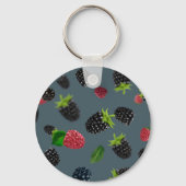 Himbeermuster 2 schlüsselanhänger (Rückseite)