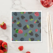 Himbeermuster 2 serviette (Beispiel)