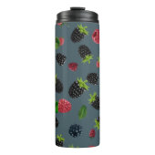 Himbeermuster 2 thermosbecher (Vorderseite)