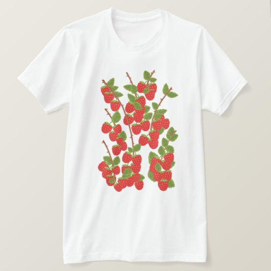 Himbeerobst T-Shirt (Design vorne)