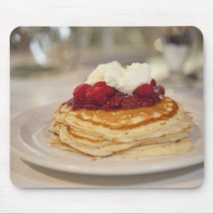 Himbeerpfannkuchen Mousepad