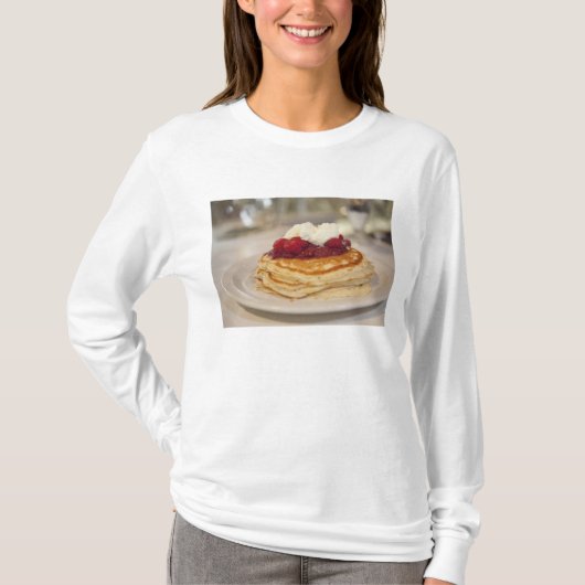 Himbeerpfannkuchen T-Shirt (Vorderseite)