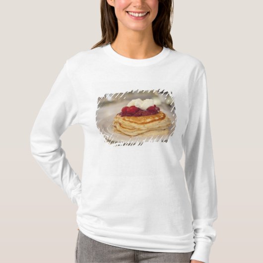 Himbeerpfannkuchen T-Shirt (Vorderseite)