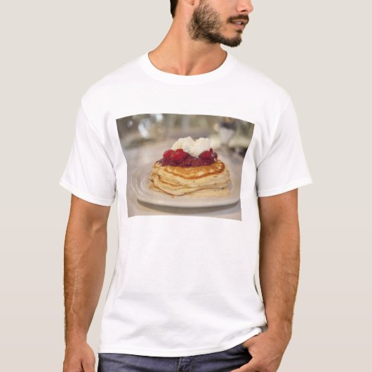 Himbeerpfannkuchen T-Shirt (Vorderseite)
