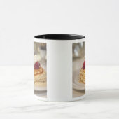 Himbeerpfannkuchen Tasse (Zentrum)