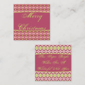 Himbeerpflaume und Limon Mitteilungskarte (Vorne/Hinten)