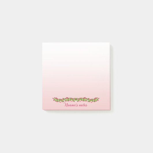 Himbeerpost it post-it klebezettel (Vorderseite)