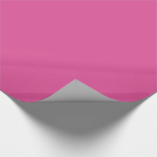 Himbeerrosa glattes Packpapier (Ecke)