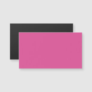 Himbeerrosa Magnetkarte