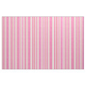 HIMBEERrosa U. WEISSE STREIFEN Stoff (Fat Quarter (45,7 x 55,9 cm))