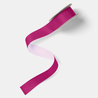 Himbeerrosa Volltonfarbe Satinband