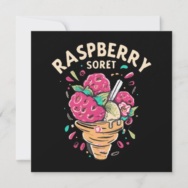 Himbeersorbet (Vorderseite)