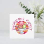 Himbeersorbet (Stehend Vorderseite)