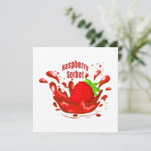 Himbeersorbet (Stehend Vorderseite)