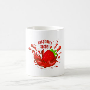 Himbeersorbet Kaffeetasse