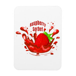 Himbeersorbet Magnet