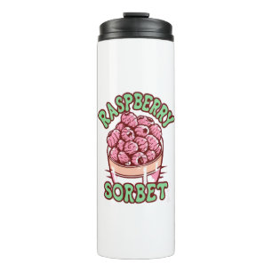 Himbeersorbet  thermosbecher