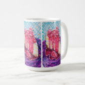 Himbeertorte Kaffeetasse (VorderseiteRechts)