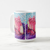 Himbeertorte Kaffeetasse (Vorderseite Links)