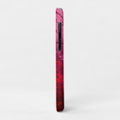 Himbeerwirbel: Abstrakte Spritzkunst Case-Mate iPhone Hülle (Hinten/Links)