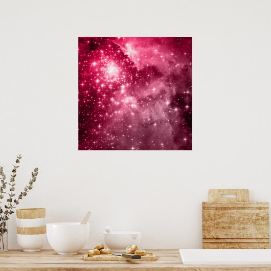 Himberry Stars Poster (Küche)