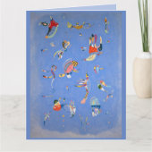 Himblau, Kandinsky 1940 Karte (Vorderseite)