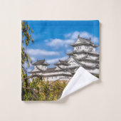Himeji Burg #5, Japan Badhandtuch Set (Waschlappen)