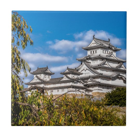 Himeji Burg #5, Japan Fliese (Vorderseite)