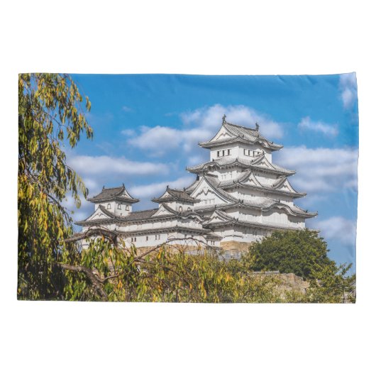 Himeji Burg #5, Japan Kissenbezug (Rückseite)