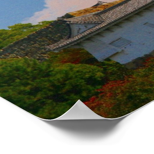 Himeji-Burg Poster (Ecke)