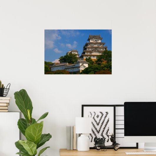Himeji-Burg Poster (Heimbüro)