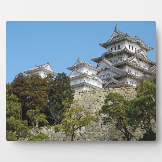 Himeji Castle 姫 路 城, Hyogo, Japan Fotoplatte (Vorderseite)