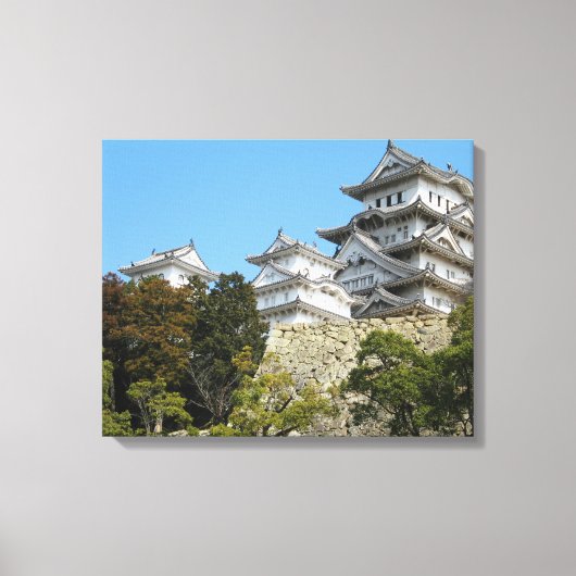 Himeji Castle 姫 路 城, Hyogo, Japan Leinwanddruck (Vorderseite)