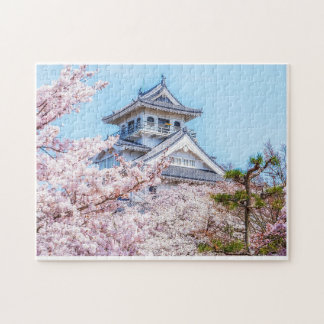 Himeji Castle in Full Bloom  Puzzle