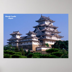 Himeji Castle Japan Poster