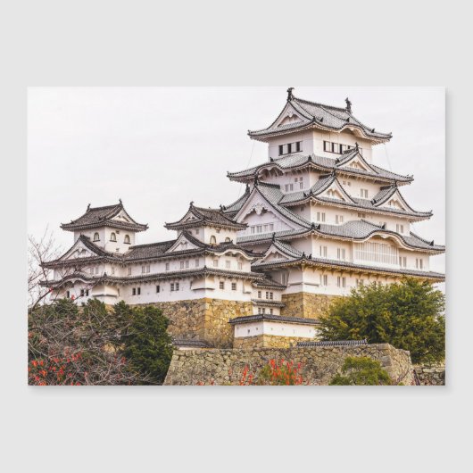 Himeji Castle Magnetkarte (Vorderseite)