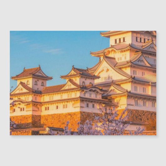 Himeji Castle Magnetkarte (Vorderseite)