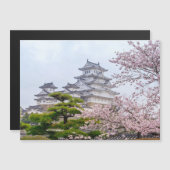 Himeji Castle Magnetkarte (Vorne/Hinten)