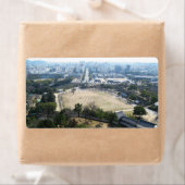 Himeji, Japan (Blick von der Burg auf der Spitze) (Insitu)