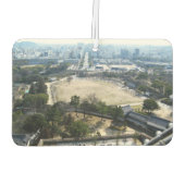 Himeji, Japan (Blick von der Burg auf der Spitze) Autolufterfrischer (Rückseite)