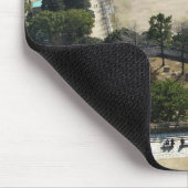 Himeji, Japan (Blick von der Burg auf der Spitze) Mousepad (Ecke)