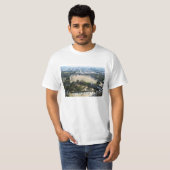 Himeji, Japan (Blick von der Burg auf der Spitze) T-Shirt (Vorne ganz)
