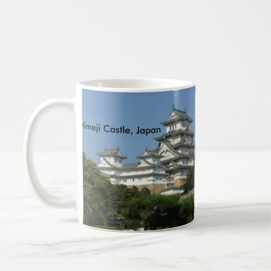 Himeji-Schloss, Japan-Tasse Kaffeetasse (Links)