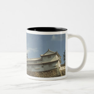 Himeji-Schloss, Kyoto, abgeschlossen 1609 Zweifarbige Tasse