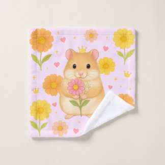 HIMEKARI Stars Wash Towel – Pink Waschlappen