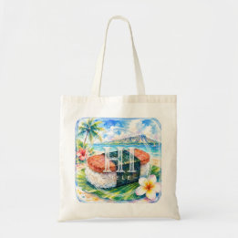 HIMELE Hawaiian Tote Bag Spam Musubi unterstützen Tragetasche